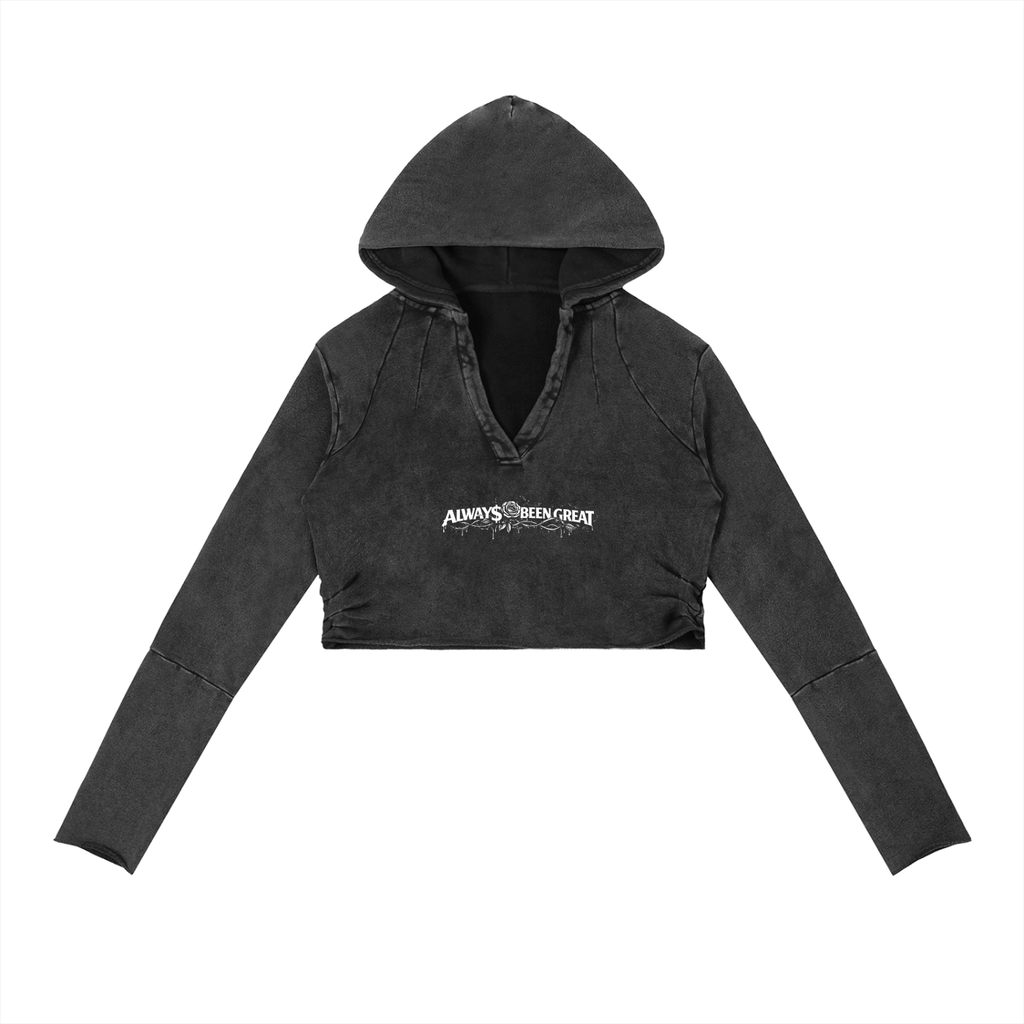Always Been Great Vintage Washed Zip-Up Hoodie