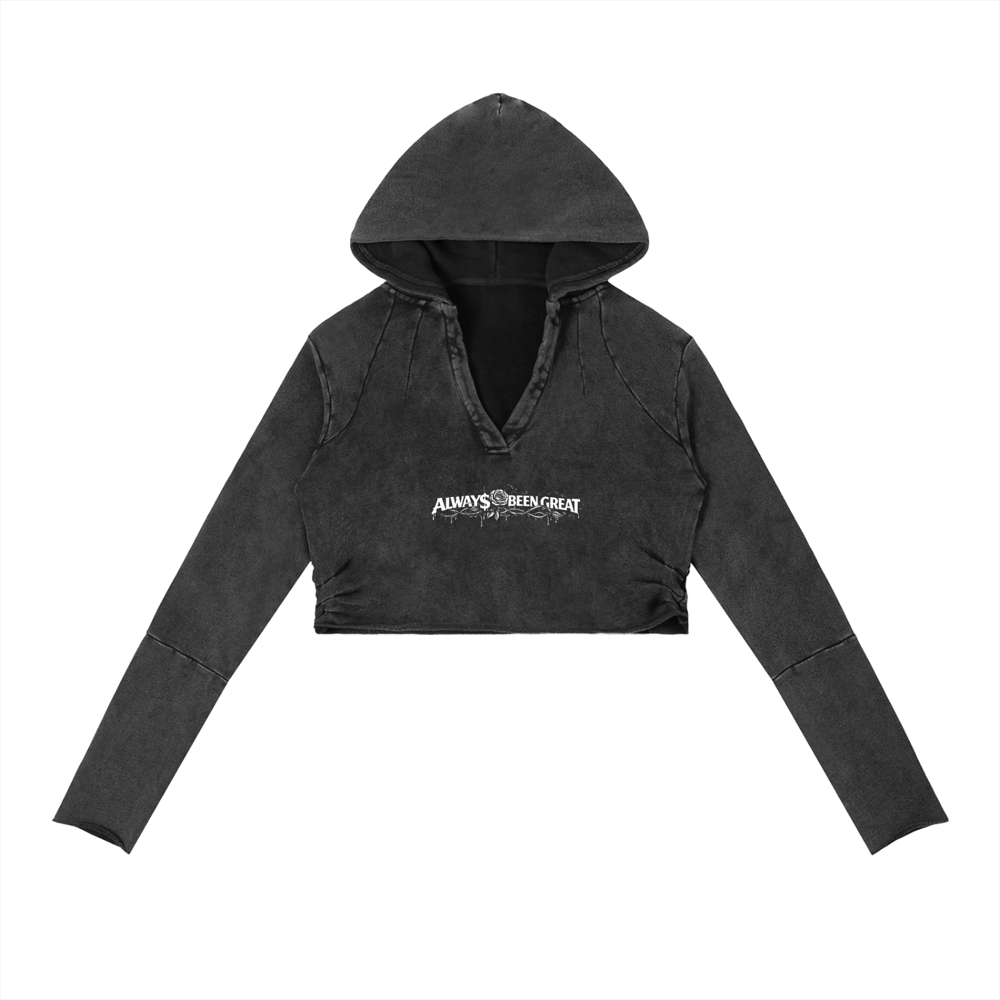 Always Been Great Vintage Washed Zip-Up Hoodie