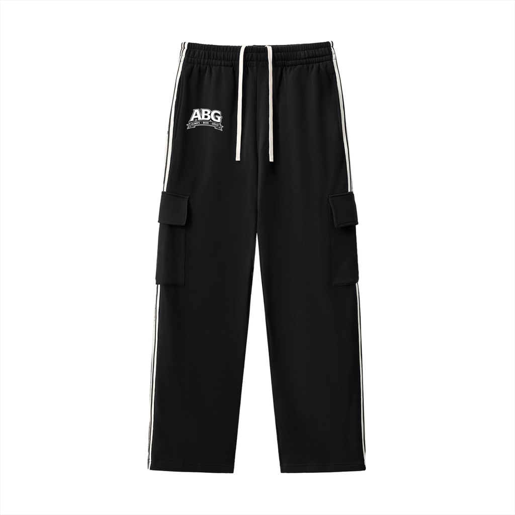 Always Been Great Side Stripe Straight-Leg Pants