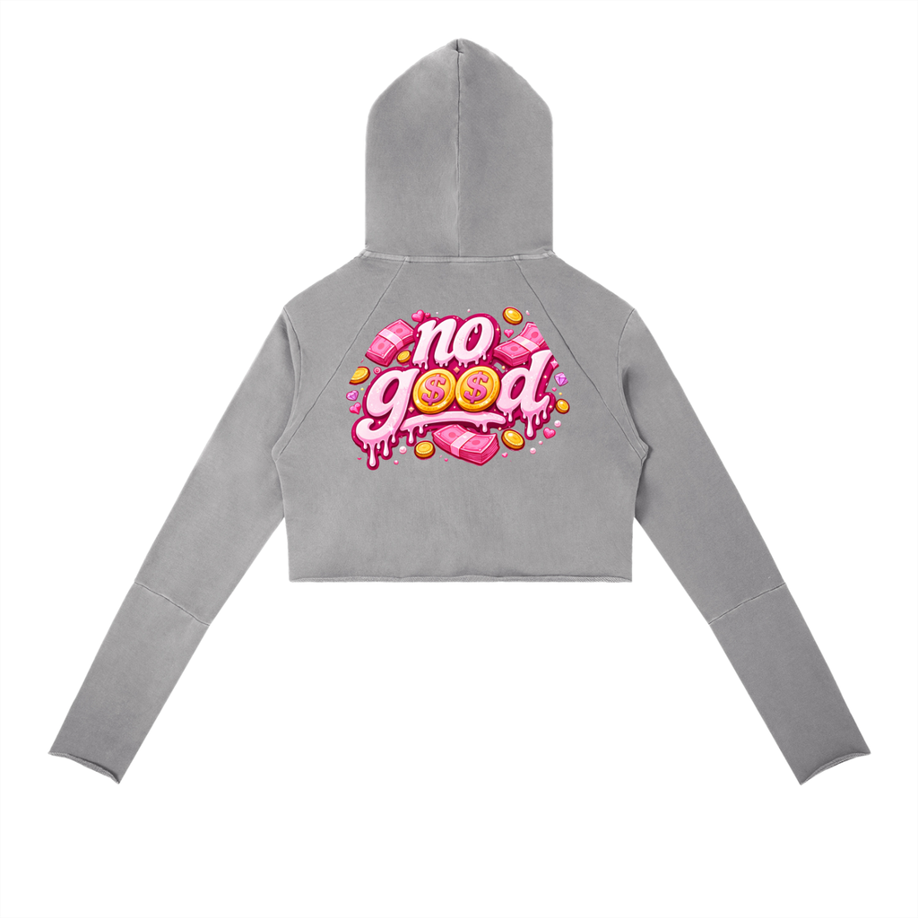 Always Been Great No Good Cropped Hoodie