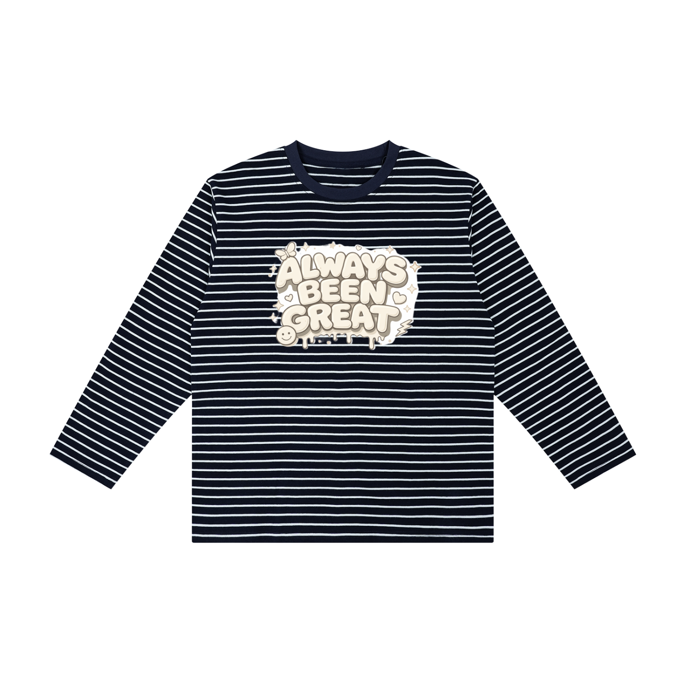 Always Been Great Kids' Striped Long Sleeve T-Shirt