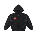 Always Been Great Cropped Fleece Zip Hoodie