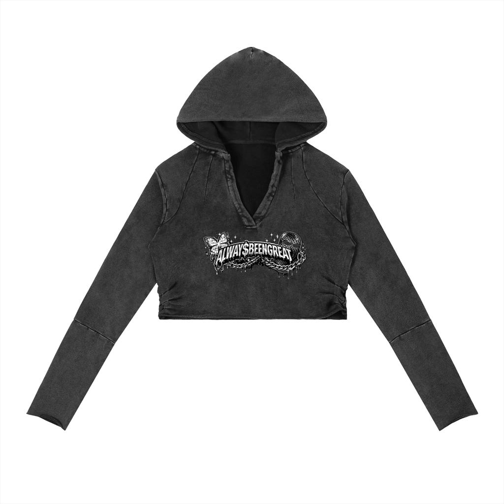 Always Been Great Cropped Women’s Hoodie