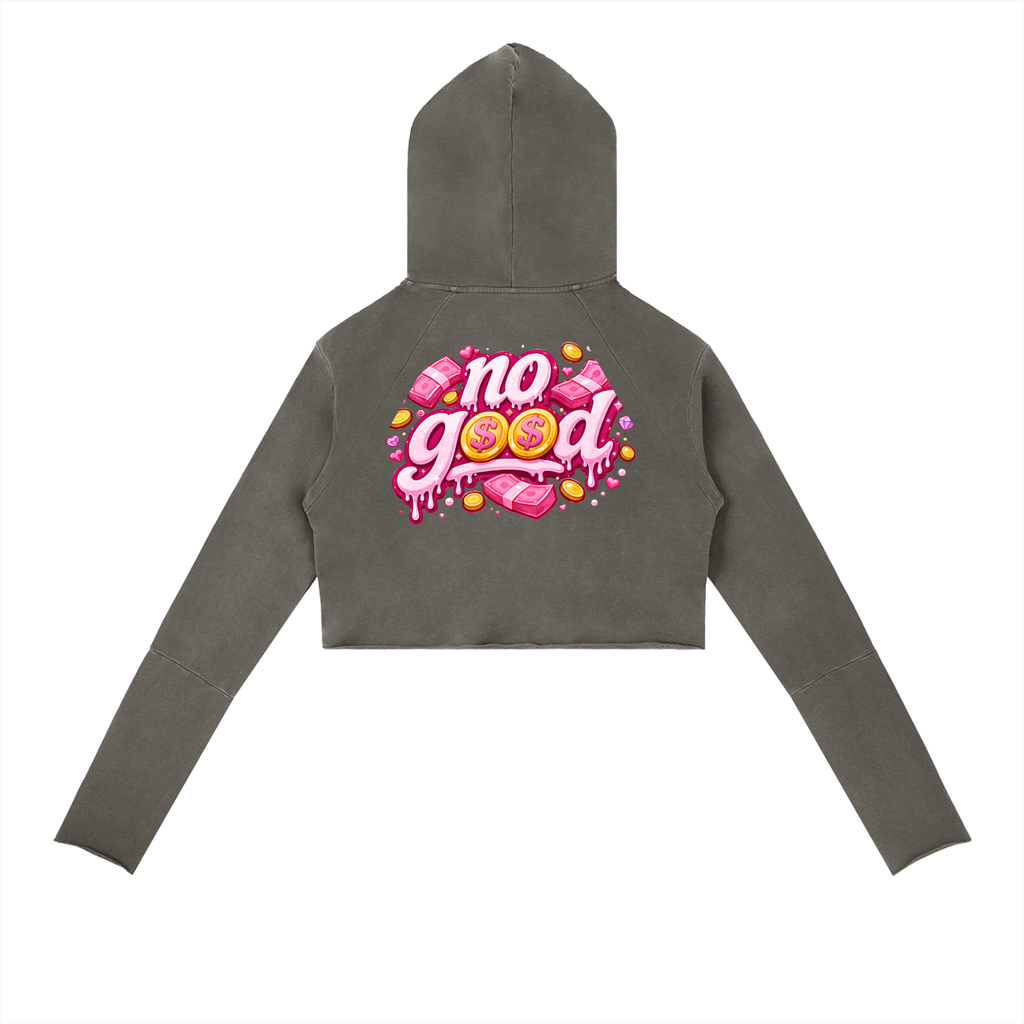 Always Been Great No Good Cropped Hoodie