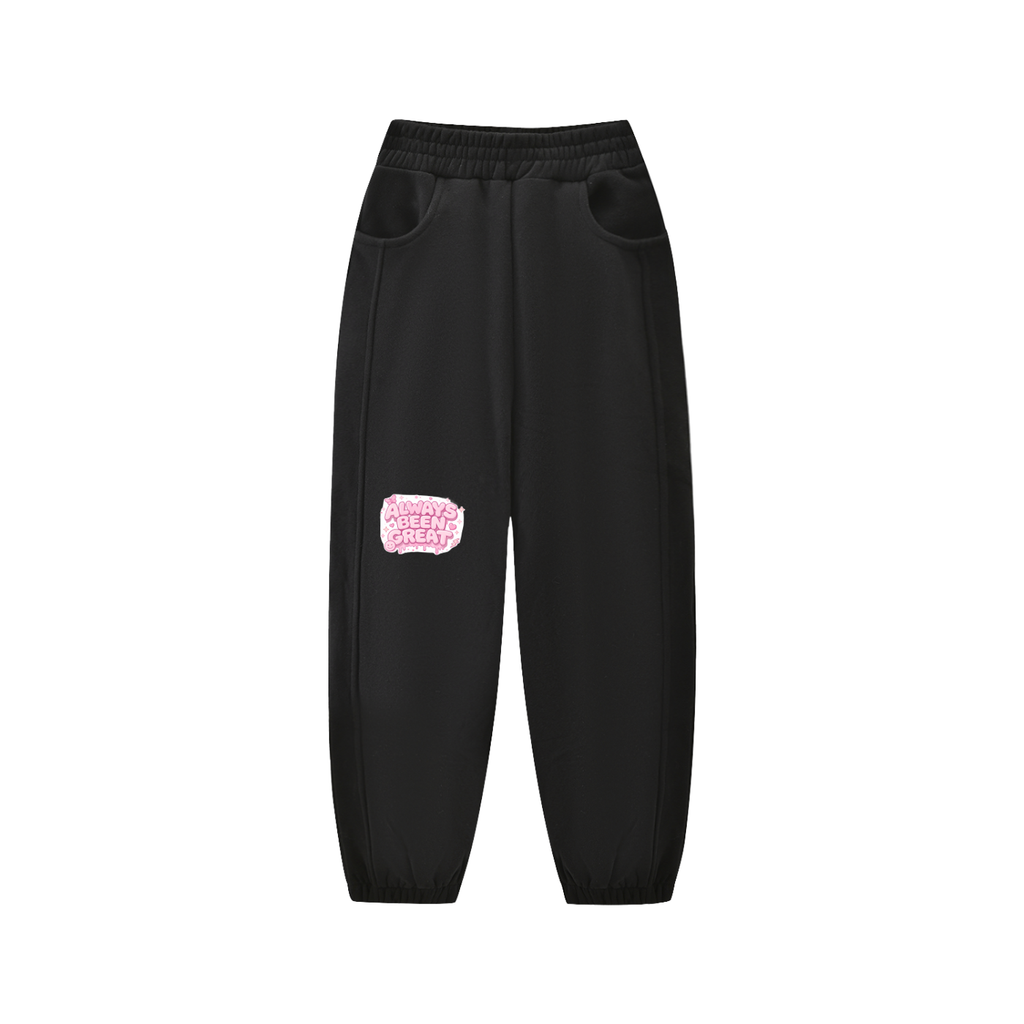 Always Been Great Kids' Fleece Jogged Sweatpants