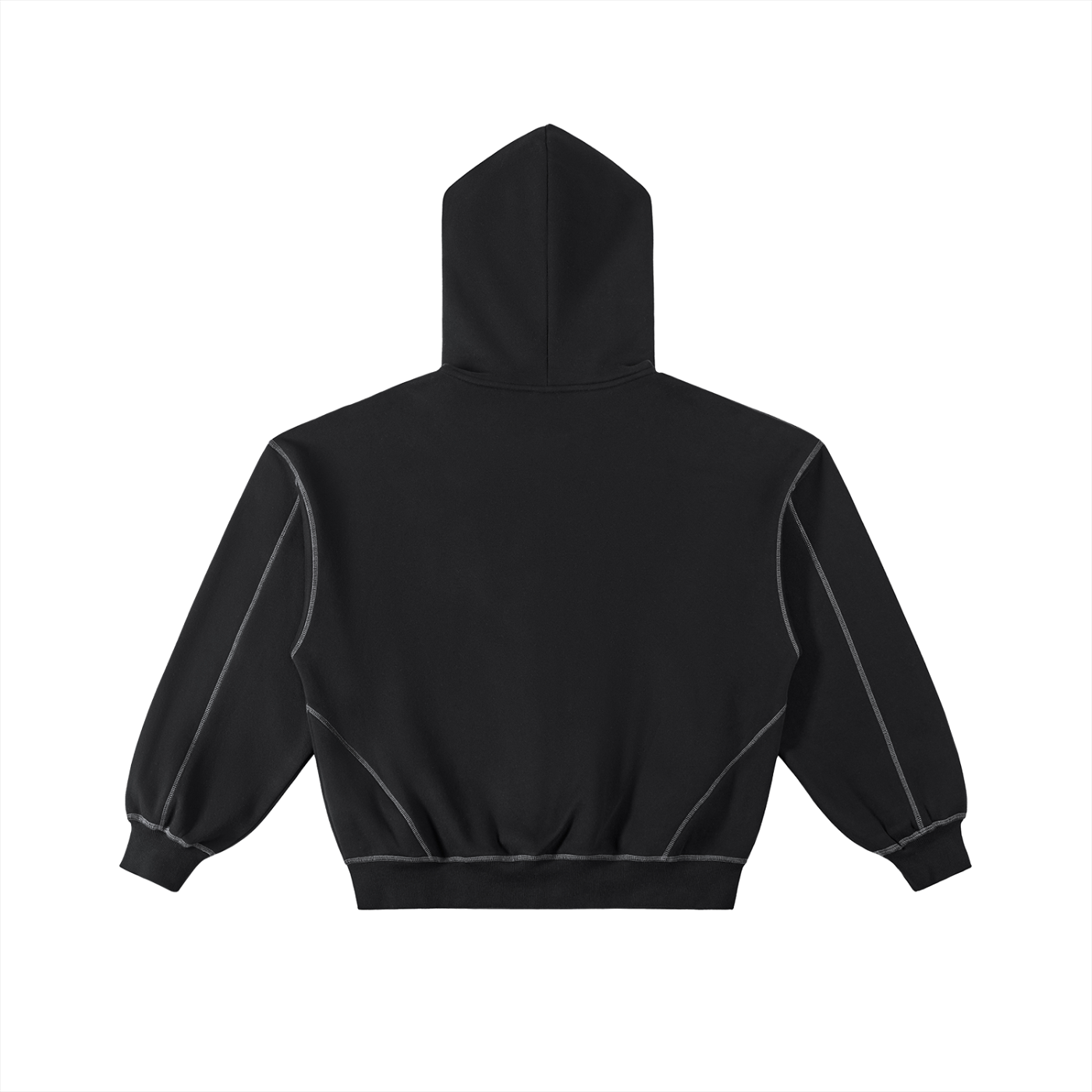Always Been Great Cropped Fleece Zip Hoodie