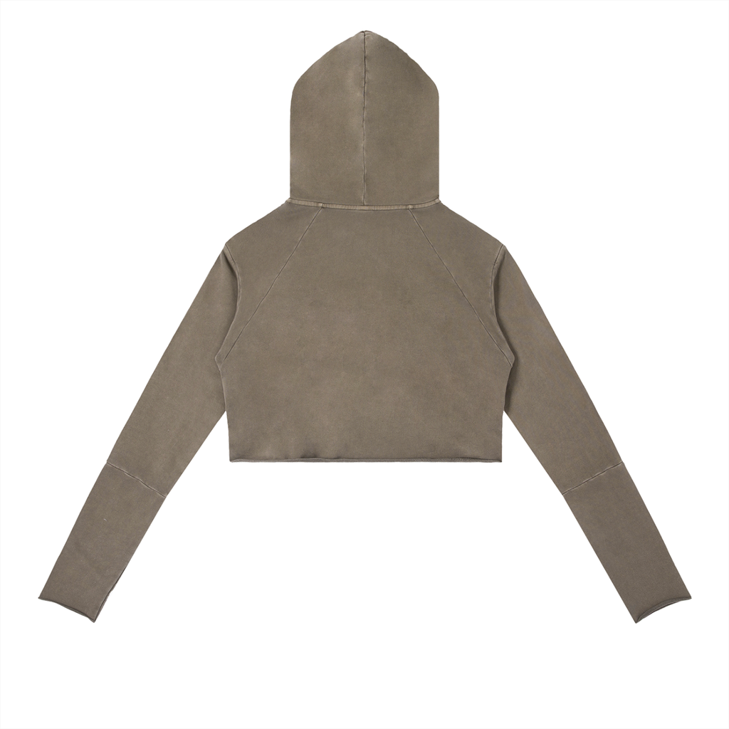 Always Been Great Dragon Cropped Women's Hoodie